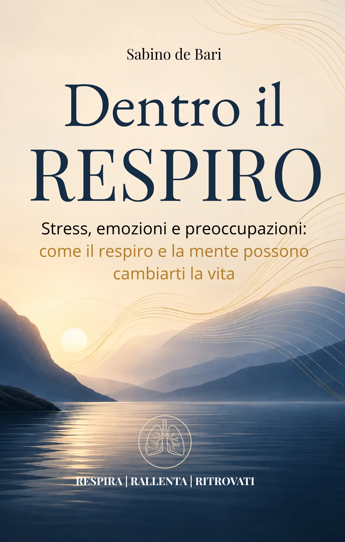 Copertina dell'eBook Dentro il Respiro di Sabino de Bari